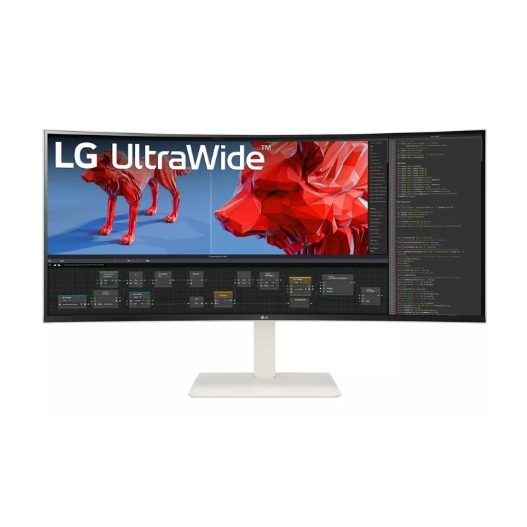 LG 38WR85QC-W monitor de ecrã 96,5 cm (38") 3840 x 1600 pixels UltraWide Quad HD LCD Branco