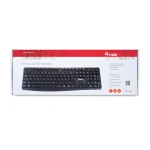 Equip 245212 teclado Escritório USB QWERTY Português Preto