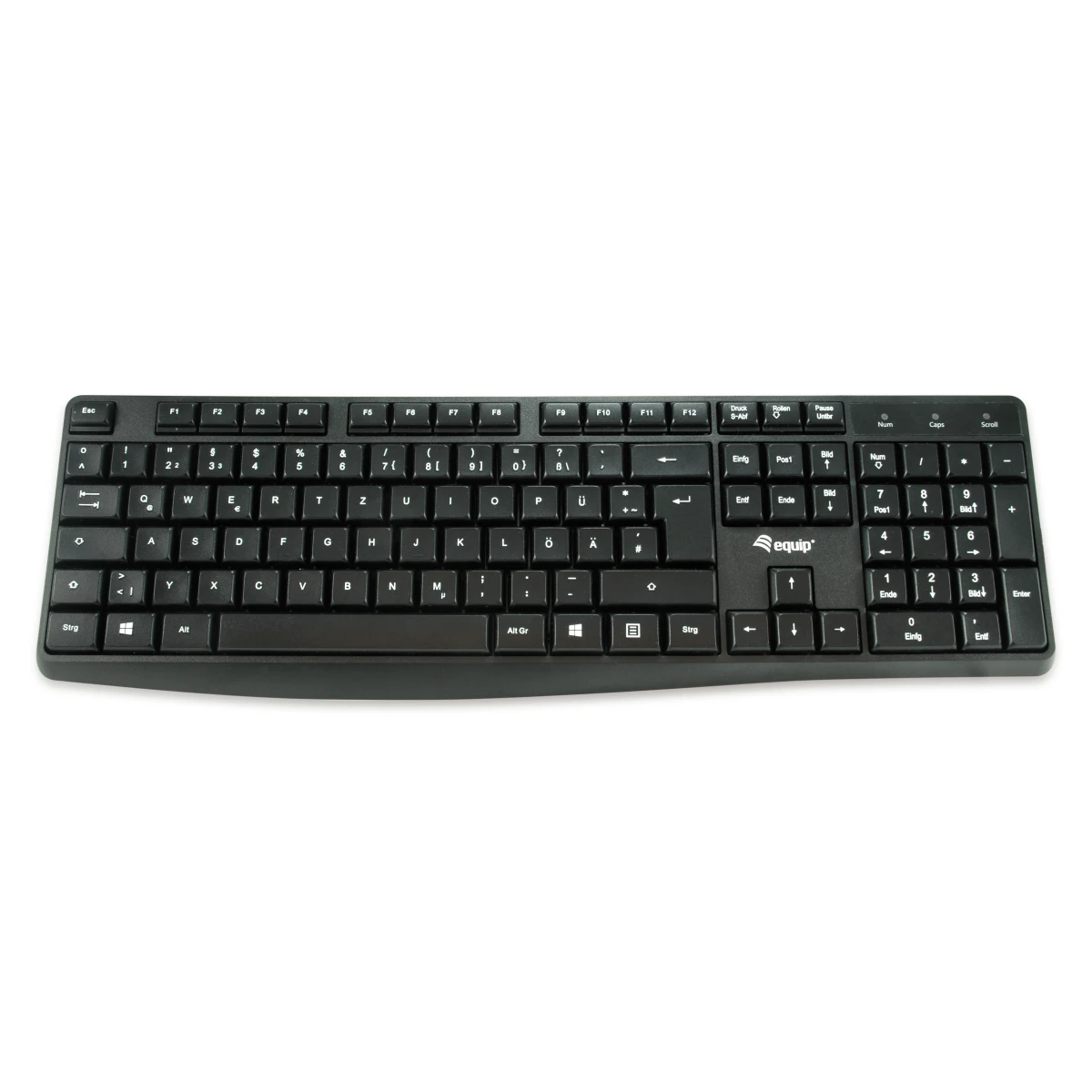 Equip 245212 teclado Escritório USB QWERTY Português Preto