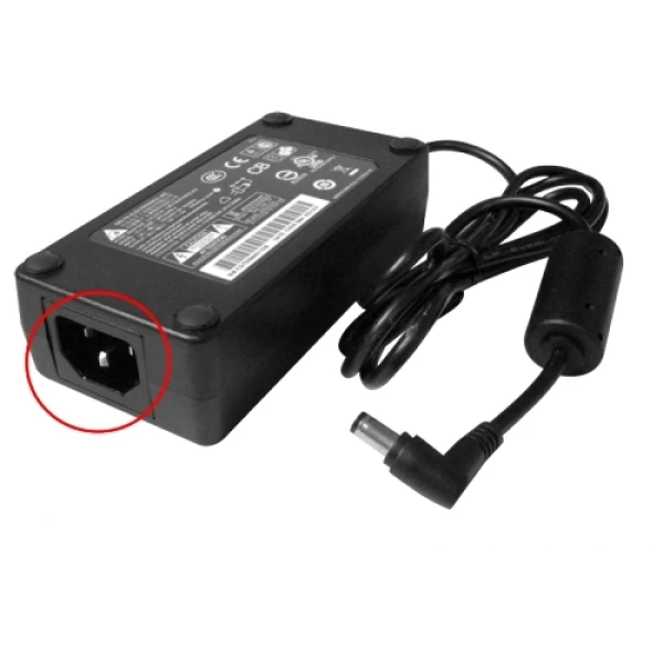 QNAP PWR-ADAPTER-90W-A01 adaptador e transformador Interior Preto