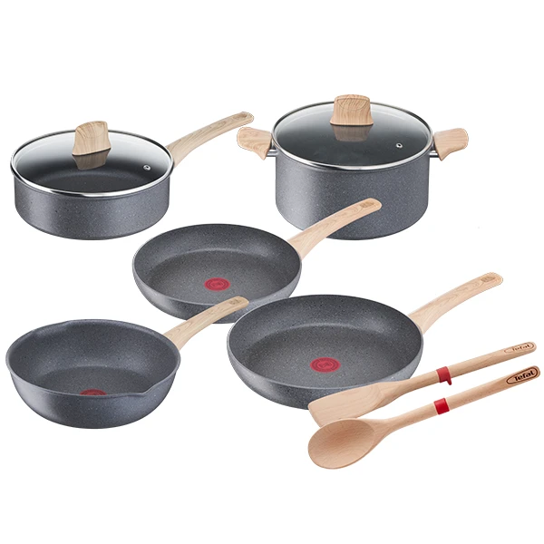 SET TEFAL NATURAL FORCE 9 PEÇAS - G2669382