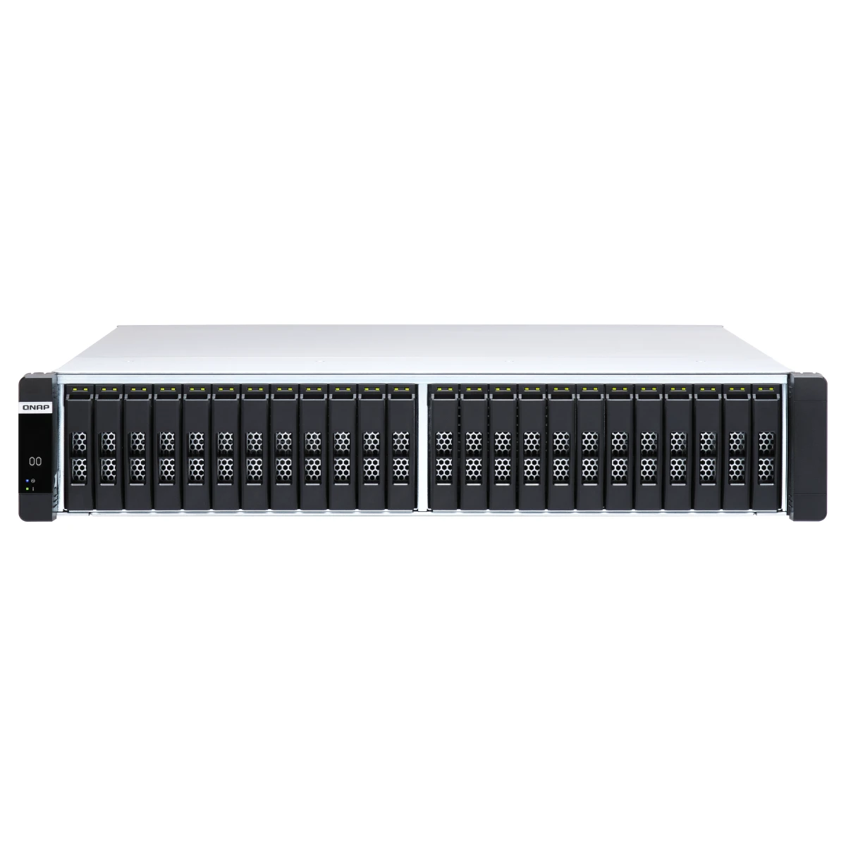 QNAP ES2486dc NAS Rack (2U) Intel® Xeon® D D-2142IT 128 GB DDR4 0 TB QNAP Enterprise System Preto