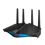 ASUS DSL-AX82U router sem fios Gigabit Ethernet Dual-band (2,4 GHz / 5 GHz) Preto