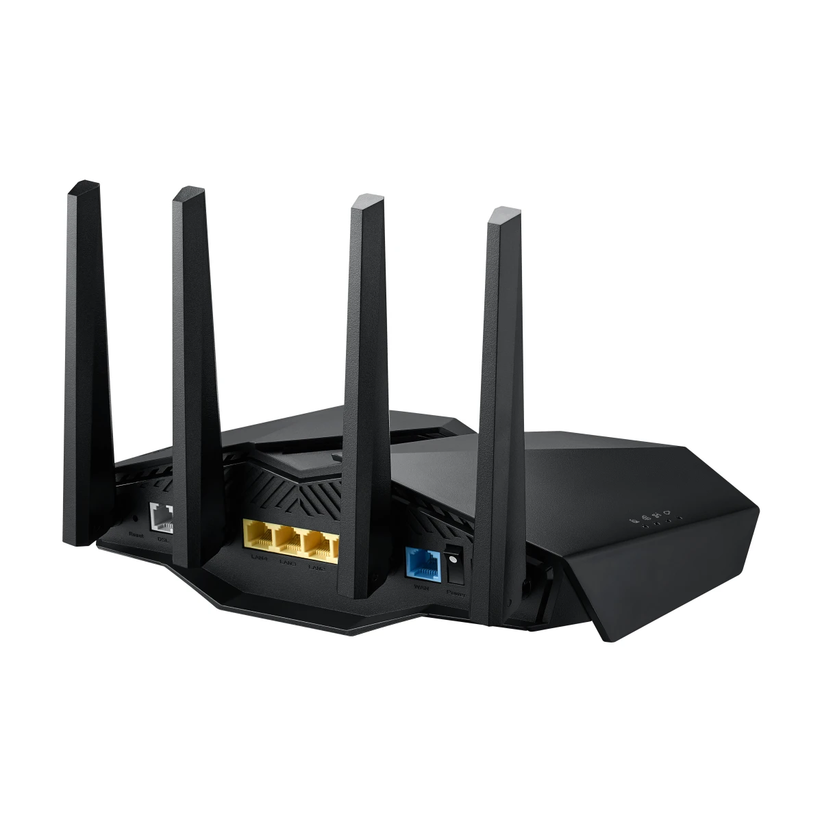 ASUS DSL-AX82U router sem fios Gigabit Ethernet Dual-band (2,4 GHz / 5 GHz) Preto