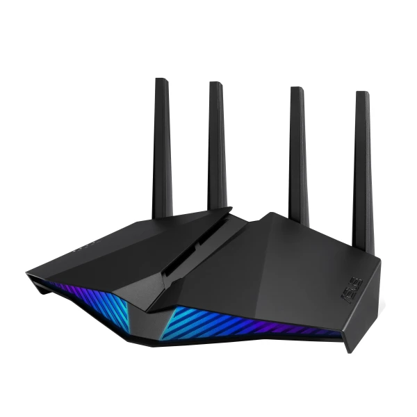 ASUS DSL-AX82U router sem fios Gigabit Ethernet Dual-band (2,4 GHz / 5 GHz) Preto