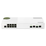 QNAP QSW-M2108-2C switch de rede Gerido L2 2.5G Ethernet (100/1000/2500) Cinzento, Branco