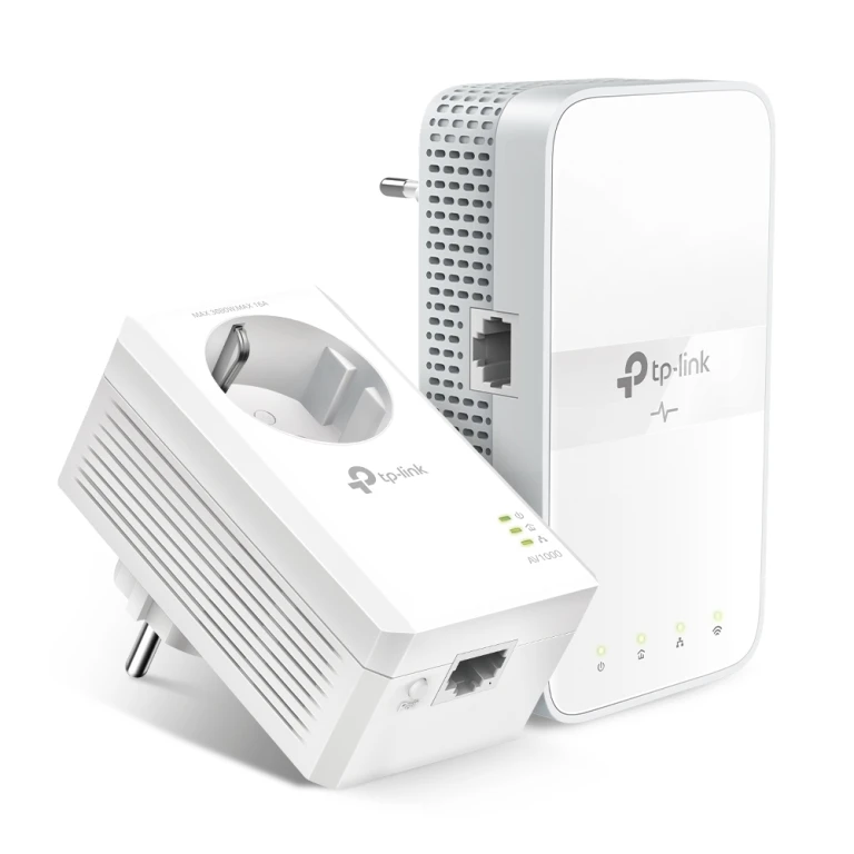 TP-Link TL-WPA7617 KIT adaptador de rede PowerLine 1200 Mbit/s Ethernet LAN Wi-Fi Branco 2 unidade(s)