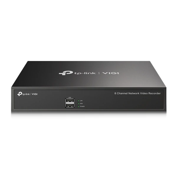 TP-Link VIGI NVR1008H gravador de vídeo em rede (NVR) 1U Preto