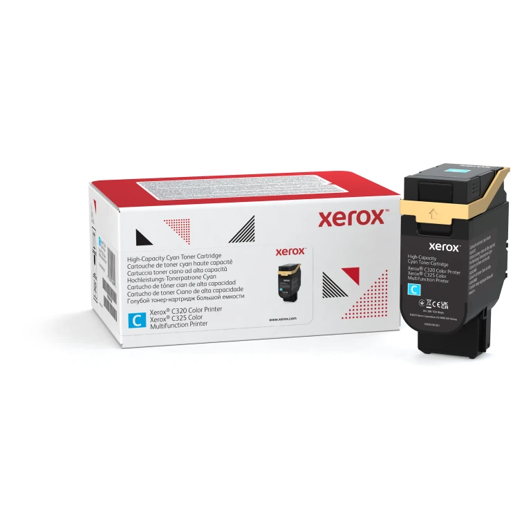 Xerox Cartucho de toner de alta capacidade C320/C325 Ciano (5 500 páginas)