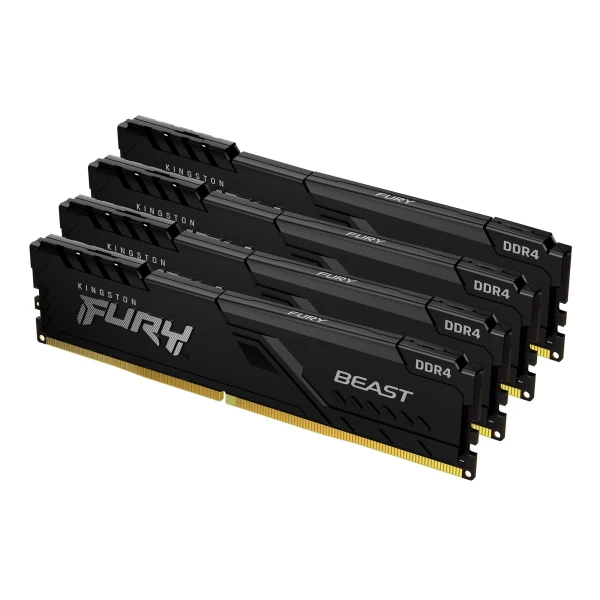 Kingston Technology FURY Beast módulo de memória 64 GB 4 x 16 GB DDR4