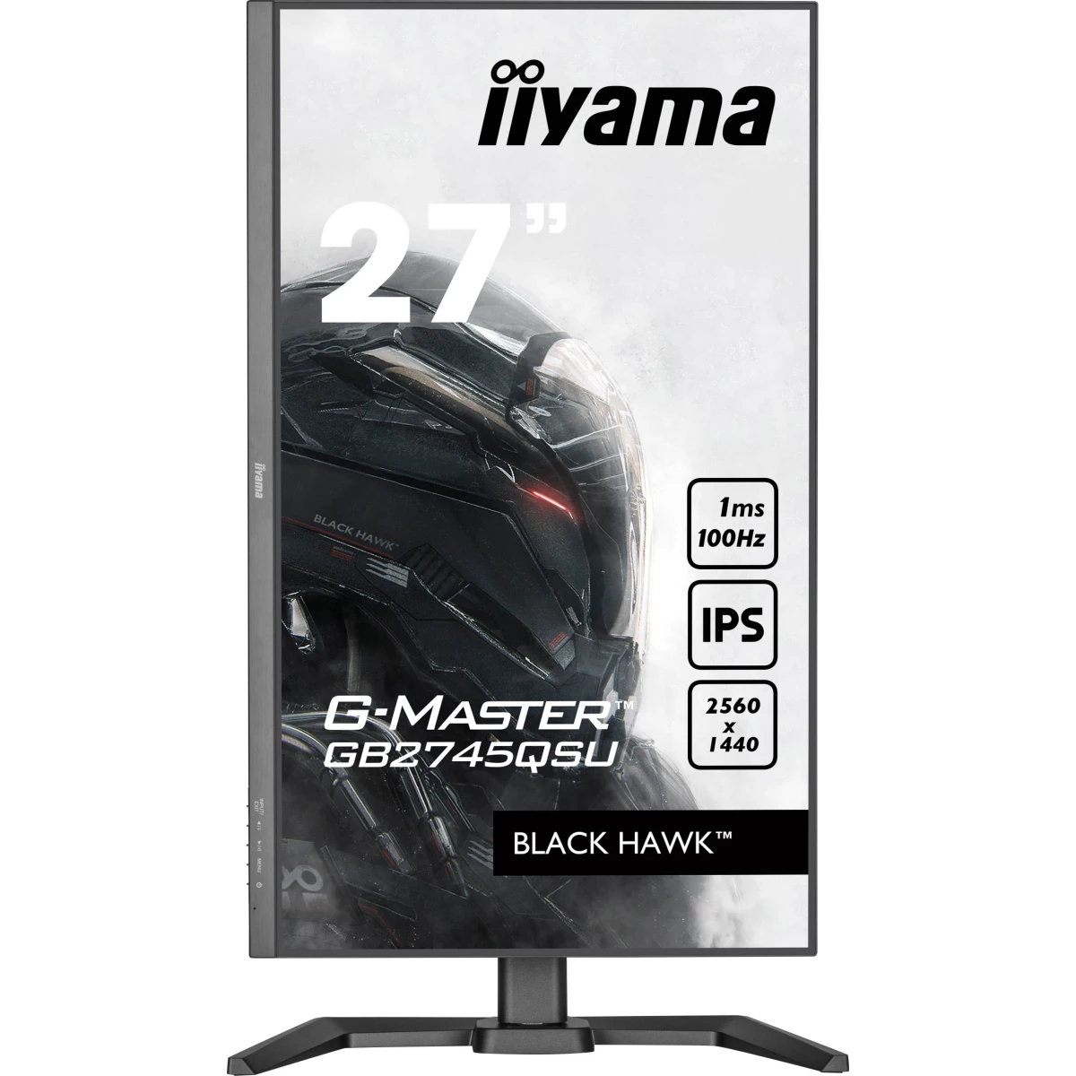 iiyama G-MASTER GB2745QSU-B2 monitor de ecrã 68,6 cm (27") 2560 x 1440 pixels Wide Quad HD LED Preto