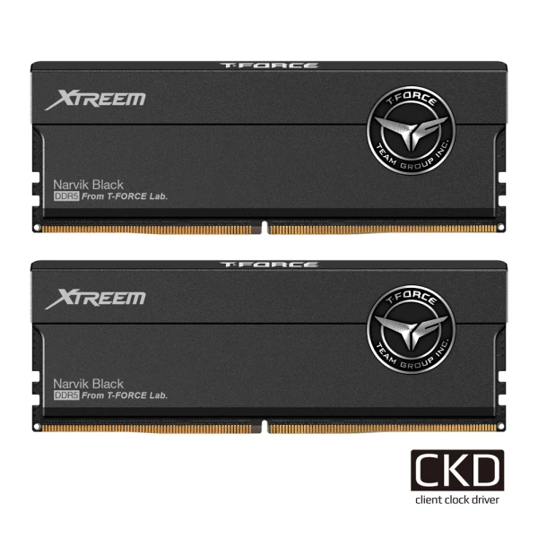 Dimm Team Group T-FORCE XTREEM CKD 48GB (2x24GB) DDR5 CUDIMM 8800Mhz CL42 Black