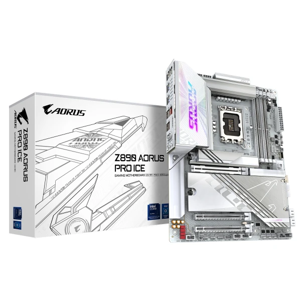 GIGABYTE Z890 AORUS PRO ICE motherboard Intel Z890 LGA 1851 (Socket V1) ATX