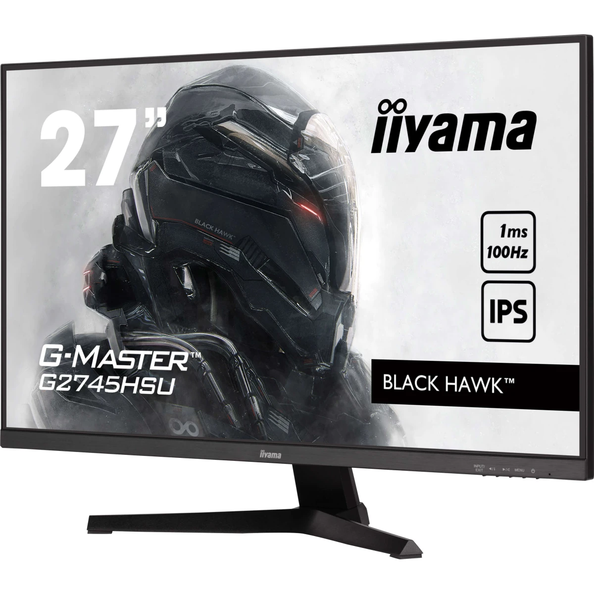 iiyama G-MASTER G2745HSU-B2 LED display 68,6 cm (27") 1920 x 1080 pixels Full HD Preto