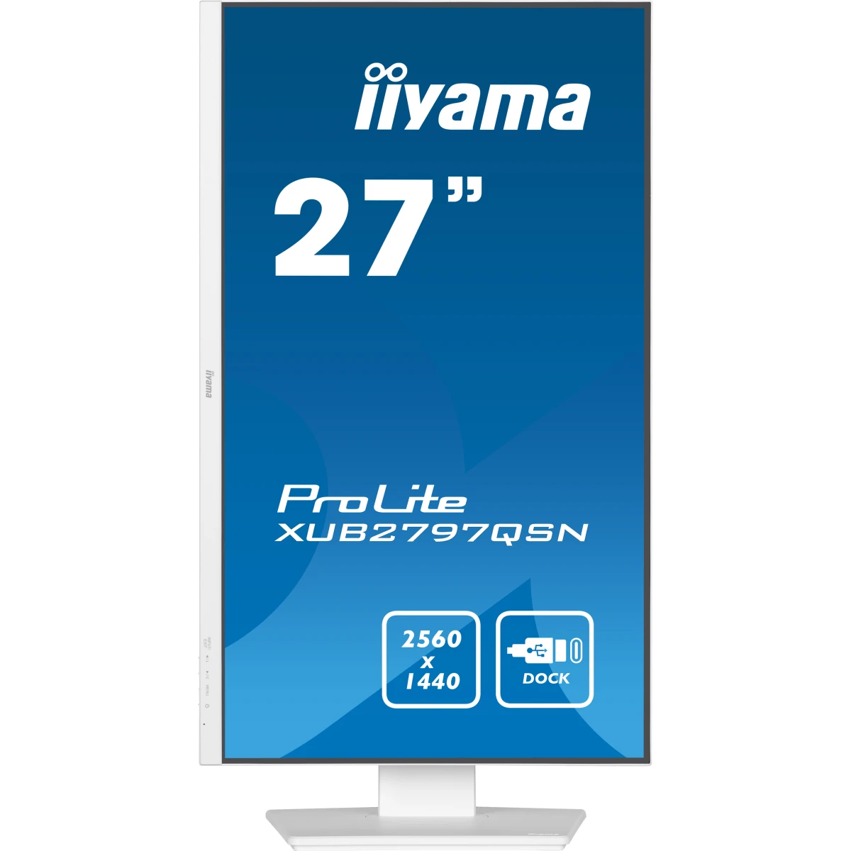 iiyama G-MASTER XUB2797QSN-W2 monitor de ecrã 68,6 cm (27") 2560 x 1440 pixels 4K Ultra HD LED Branco