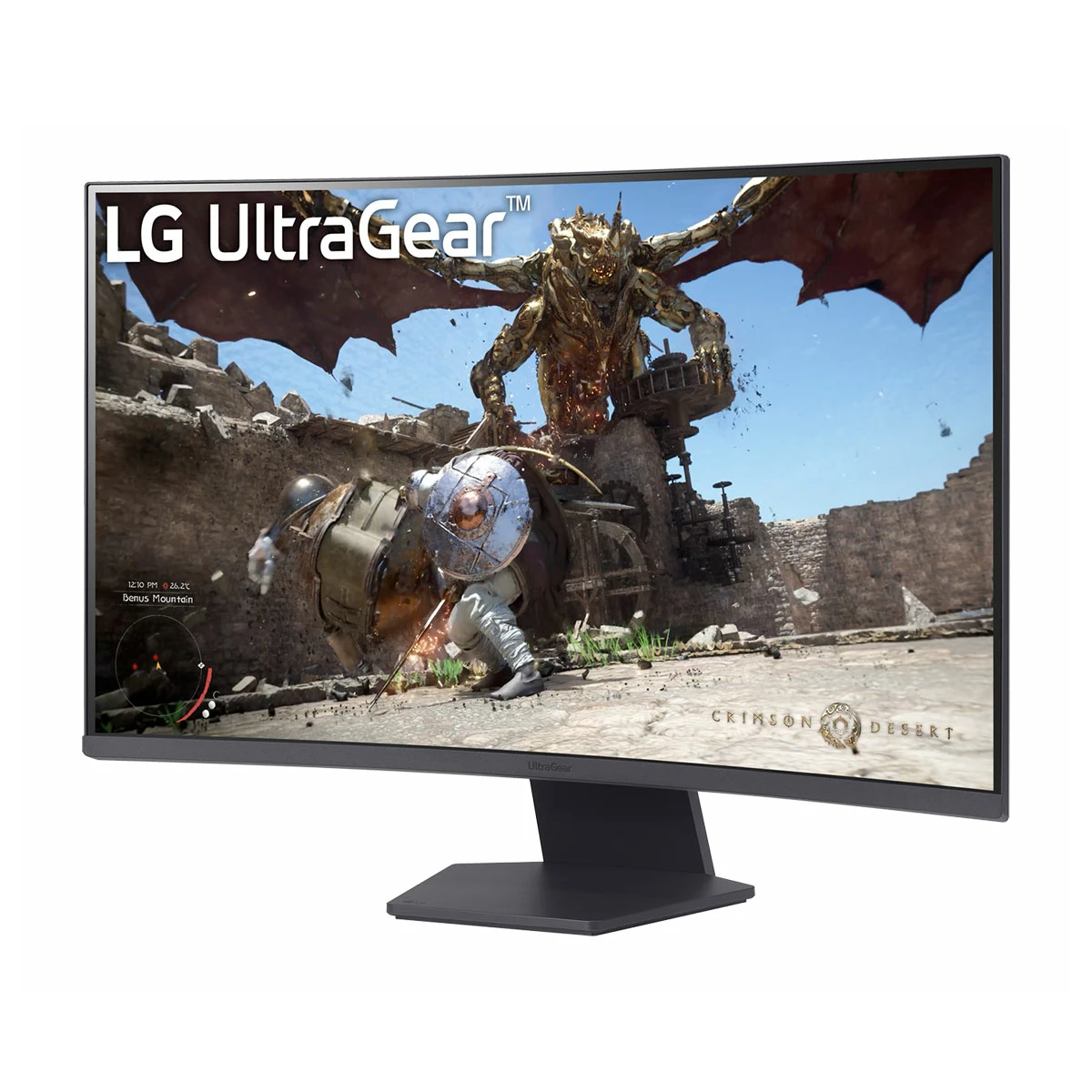 LG 32GS60QC-B monitor de ecrã 80 cm (31.5") 2560 x 1440 pixels Quad HD LCD Preto