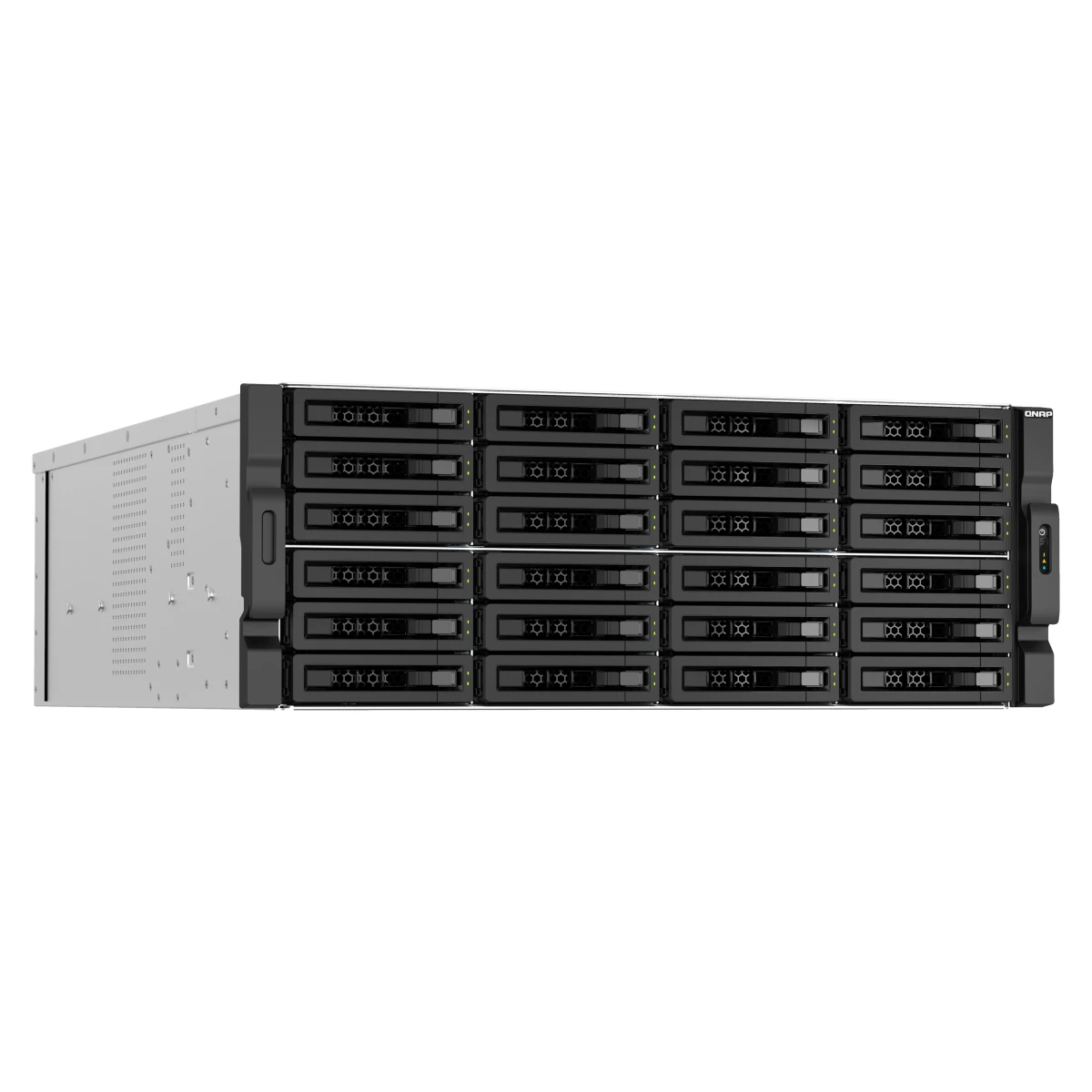 QNAP TS-H3087XU-RP NAS Rack (4U) Intel Xeon E E-2378 64 GB DDR4 QuTS hero Preto, Branco