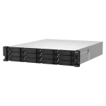 QNAP TS-H1887XU-RP NAS Rack (2U) Intel Xeon E E-2336 32 GB DDR4 QuTS hero Preto, Branco