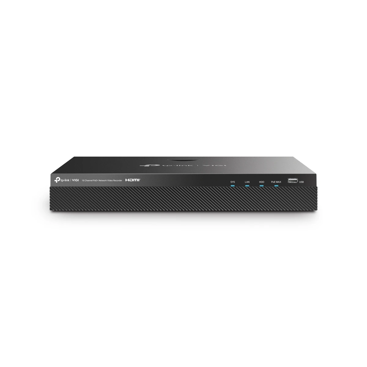 TP-Link VIGI NVR2016H-16P gravador de vídeo em rede (NVR) Preto