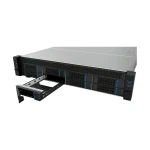 UNYKAch Hot Swap 2U HSW4208 G3 Rack Preto, Prateado