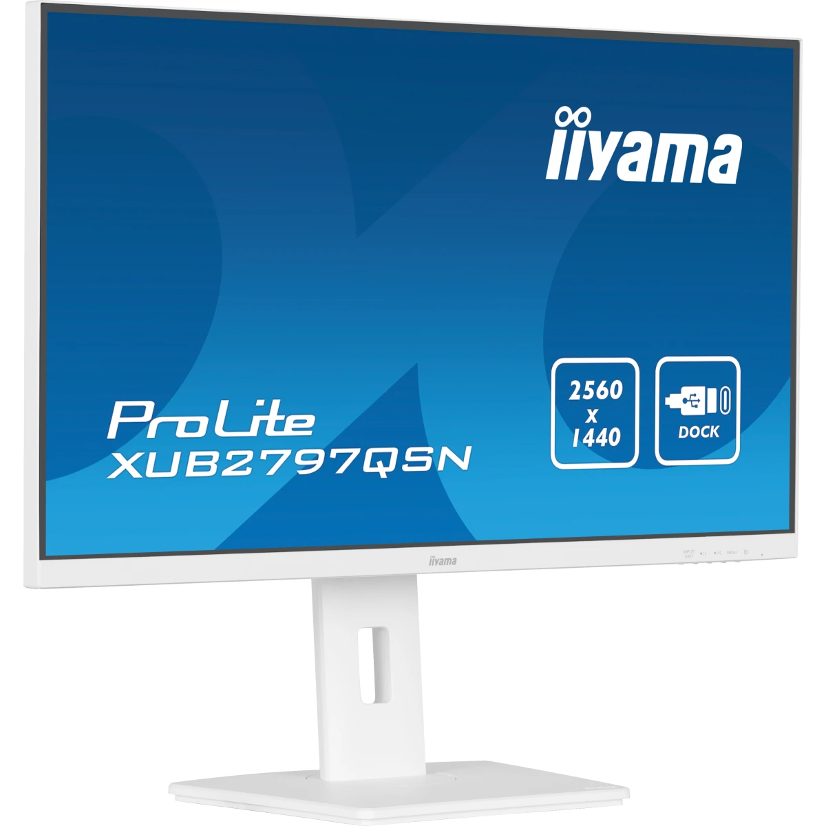 iiyama G-MASTER XUB2797QSN-W2 monitor de ecrã 68,6 cm (27") 2560 x 1440 pixels 4K Ultra HD LED Branco