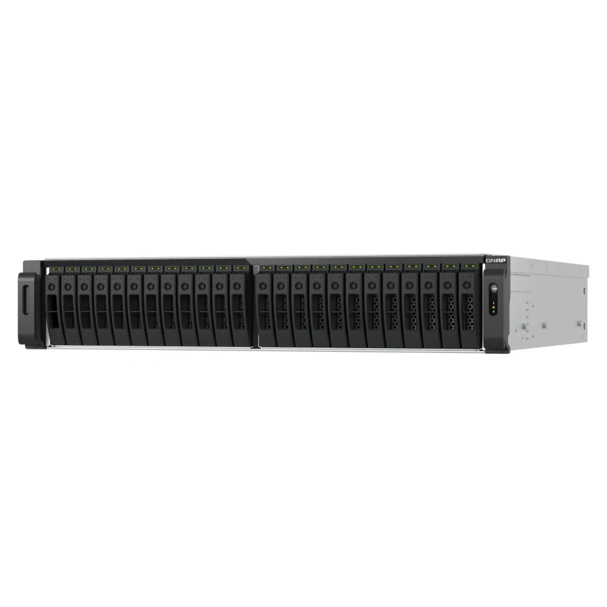 QNAP TS-H3077AFU-R5-32G servidor NAS e de armazenamento Rack (2U) AMD Ryzen™ 5 32 GB DDR5 Preto, Metálico