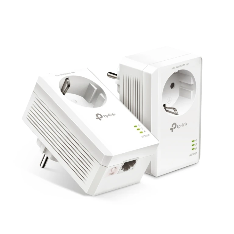 TP-Link TL-PA7017P KIT adaptador de rede PowerLine 1000 Mbit/s Ethernet LAN Branco 2 unidade(s)