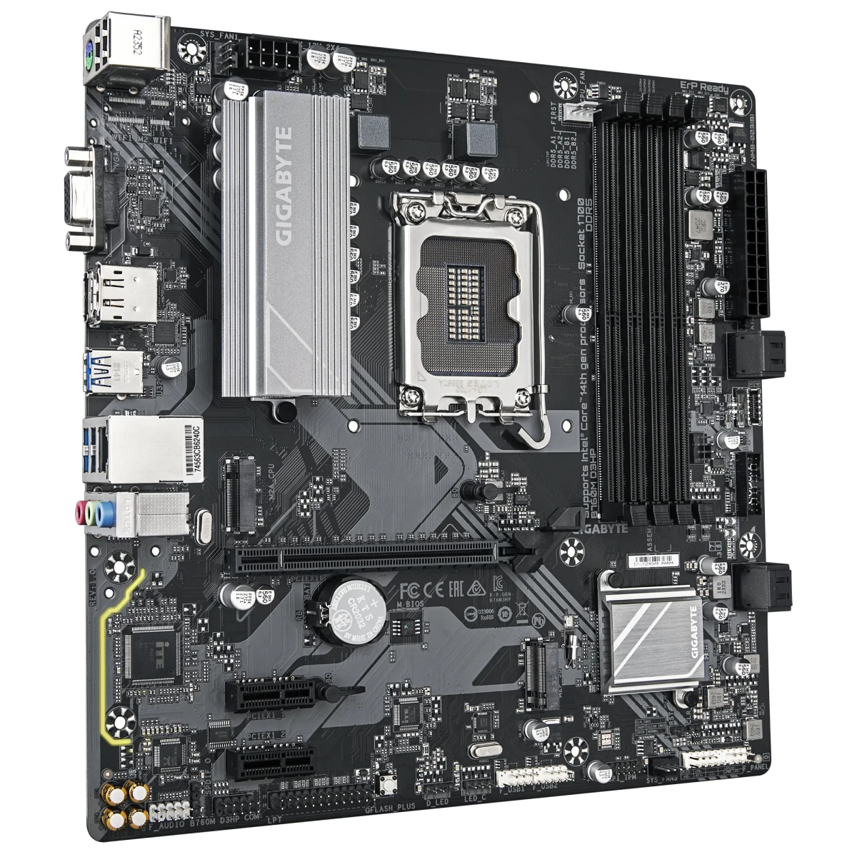 GIGABYTE B760M D3HP motherboard Intel B760 Express LGA 1700 micro ATX