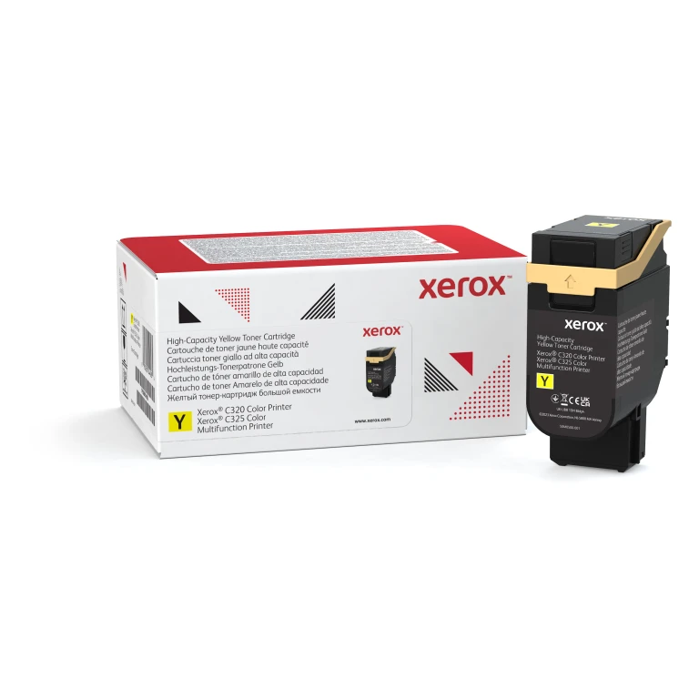 Xerox Cartucho de toner de alta capacidade C320/C325 Amarelo (5 500 páginas)