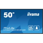 iiyama LH5075UHS-B1AG ecrã de sinalização Plasma digital 125,7 cm (49.5") LCD Wi-Fi 500 cd/m² 4K Ultra HD Preto Processador built-in Android 11 24/7