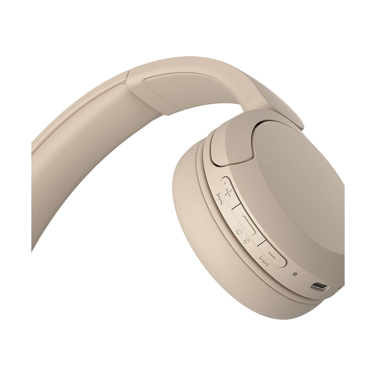 Sony WH-CH520 Auscultadores Sem fios Fita de cabeça Chamadas/Música USB Type-C Bluetooth Suporte de carregamento Creme