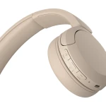 Sony WH-CH520 Auscultadores Sem fios Fita de cabeça Chamadas/Música USB Type-C Bluetooth Suporte de carregamento Creme