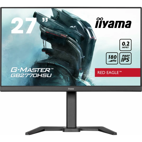 iiyama G-MASTER GB2770HSU-B6 monitor de ecrã 68,6 cm (27") 1920 x 1080 pixels Full HD LCD Preto