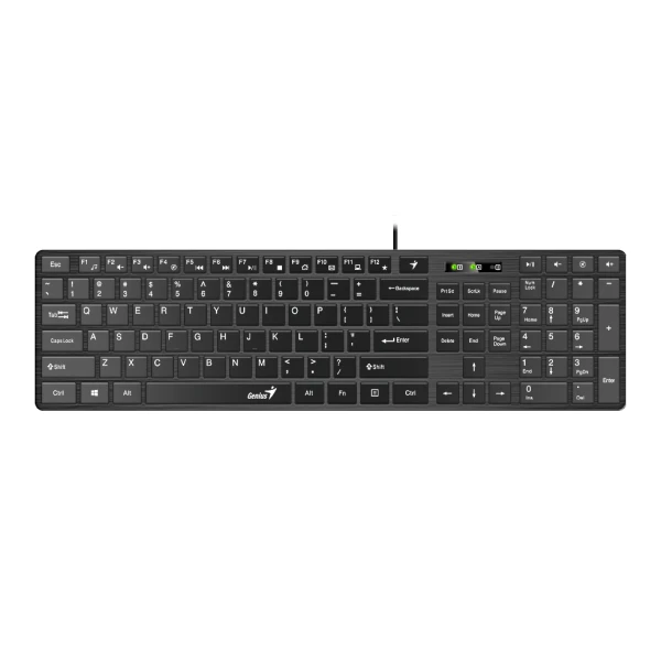 Teclado KB-126 Black USB