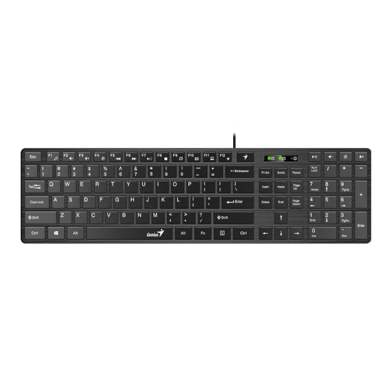 Teclado KB-126 Black USB