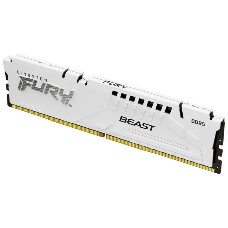 32GB 6000MT/s DDR5 CL30 DIMM FURY Beast White XMP