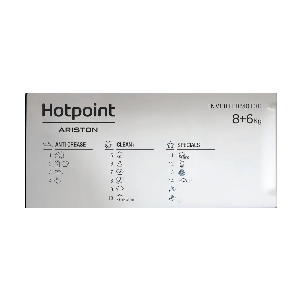 MÁQUINA DE LAVAR E SECAR ROUPA HOTPOINT - BI WDHG 861485 EU