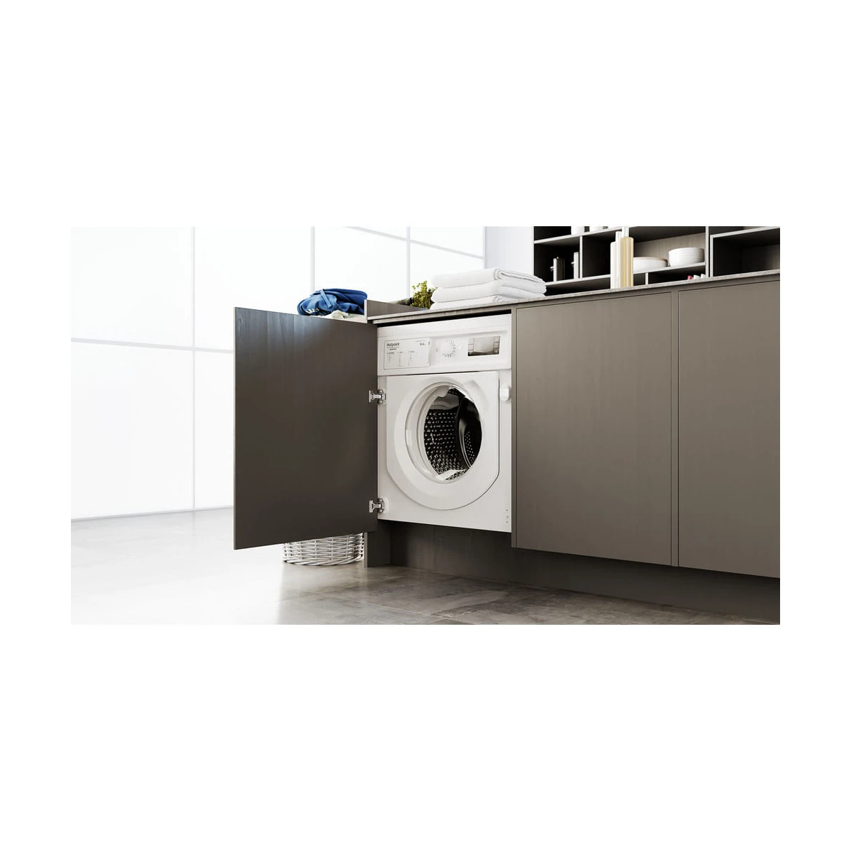 MÁQUINA DE LAVAR E SECAR ROUPA HOTPOINT - BI WDHG 861485 EU