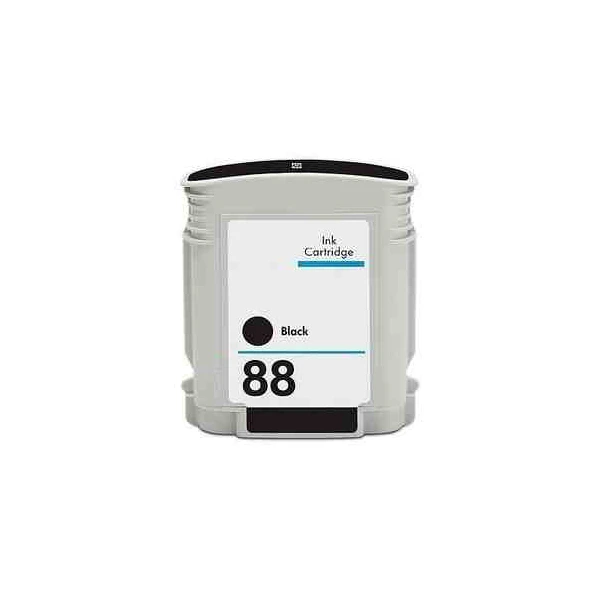 Cartucho de tinta genérico preto HP 88XL - substitui C9385AE/C9396AE