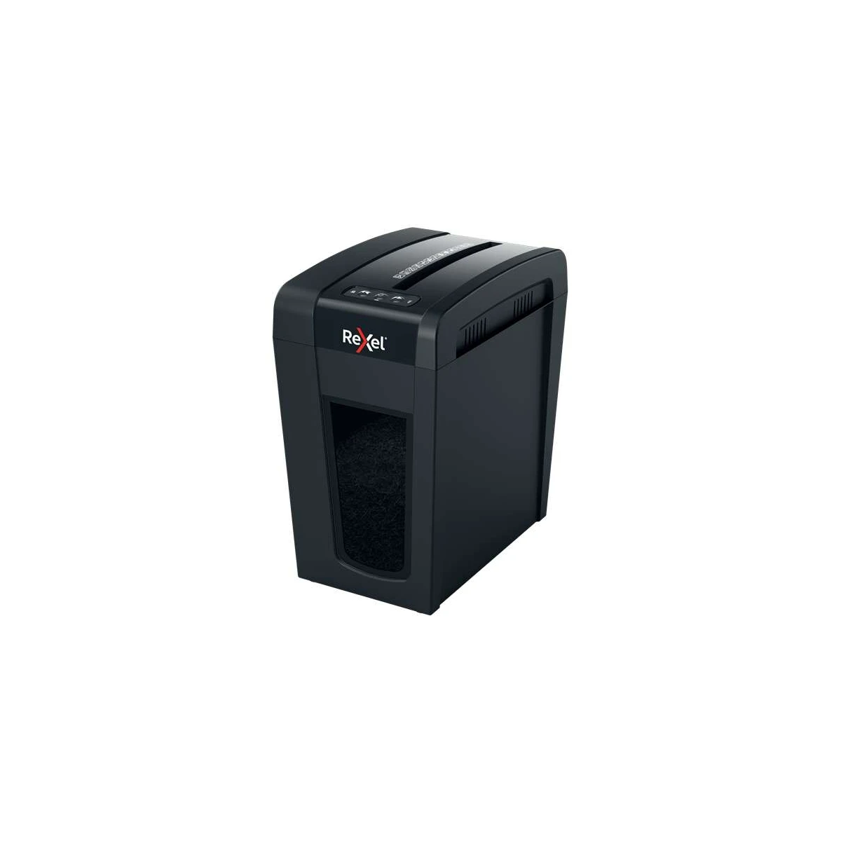 Rexel Secure X10-SL Destruidora de papel Whisper-Shred Corte manual em partículas P-4 - Destrói até 10 folhas por vez - Tecnologia Whisper-Shred de baixo ruído? - Capacidade do depósito 18L - Cor Preto