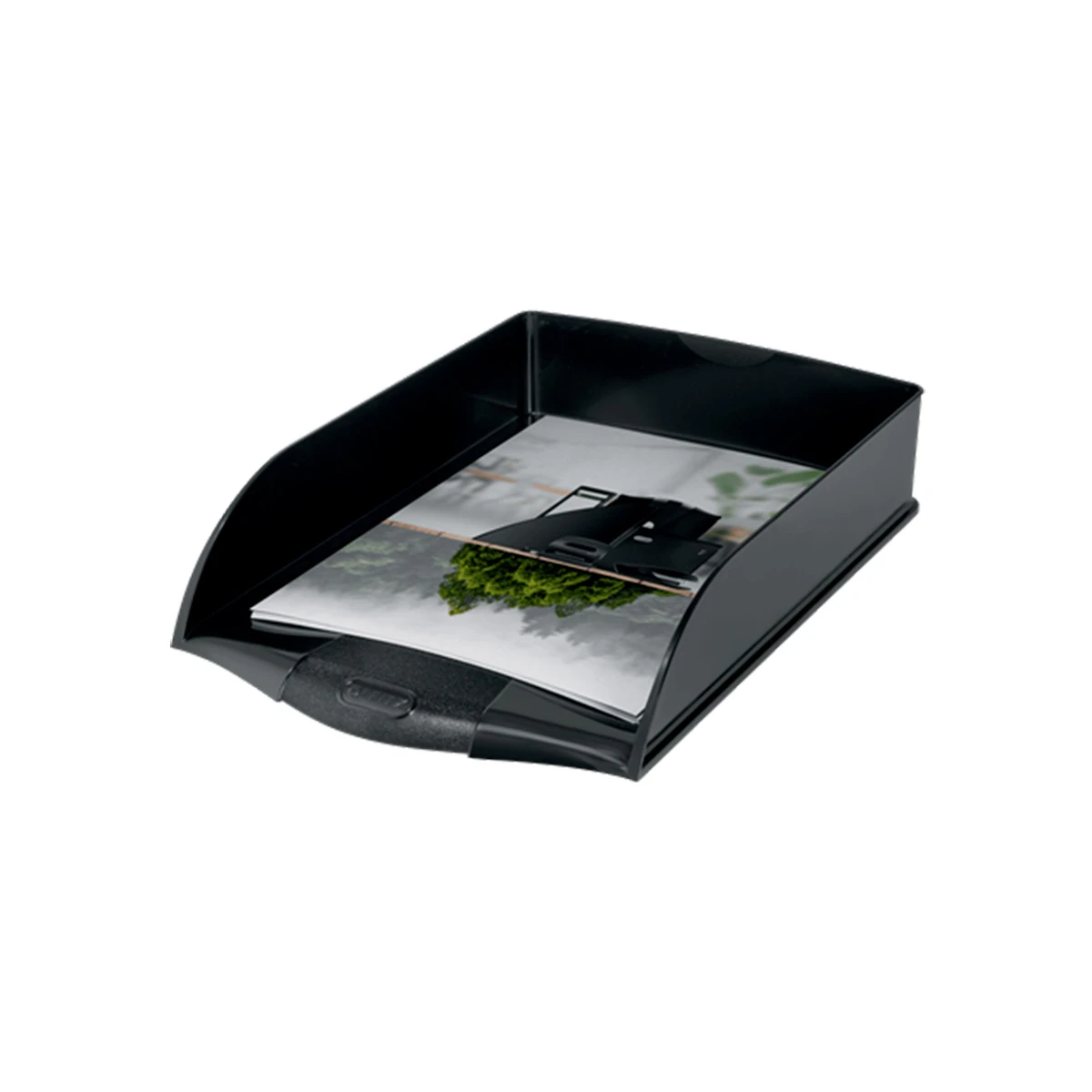 Bandeja de mesa leitz recycle vertical cor preto