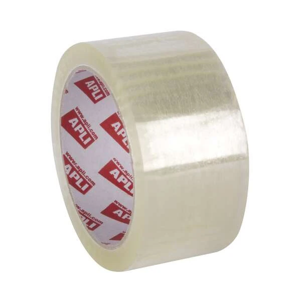 Apli Seal Padrão Acrílico Transparente - PP - Sem Ruído - 48 mm x 66 m 25 ?m