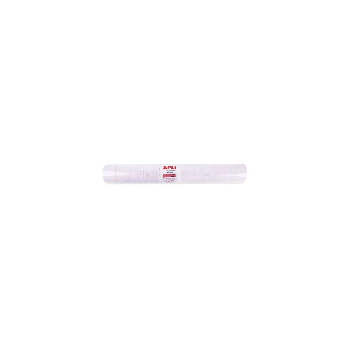 Rolo Forro Livro Apli 80µ 20 x 0,5 m - Polipropileno - Adesivo Reposicionável - Alta Resistência