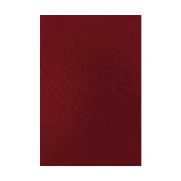 Fellowes Pacote de 50 capas de papelão couro sintético A4 - 750 gr - Vermelho