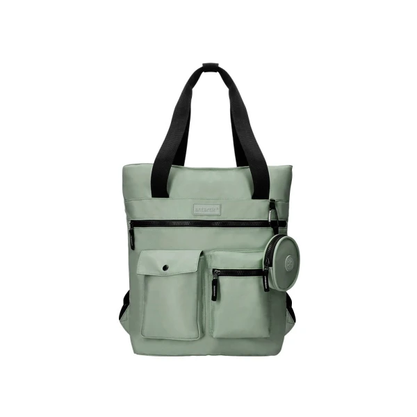 Mochila antartik casual cor verde 400x120x390 mm
