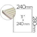 Papel continuo 240 mmx11'', pautado com 2500 folhas 1 via