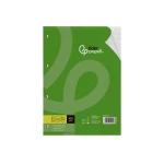 Recambio liderpapel a4 100 hojas 100g/m2 pauta 4 3,5mm con margen 4 taladros
