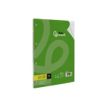 Recambio liderpapel a4 100 hojas 100g/m2 pauta 4 3,5mm con margen 4 taladros