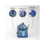 Mochila casual cerda moda aplicacoes stitch 195x240x110 mm