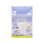 Conjunto de artigos papelaria cerda colorir bluey